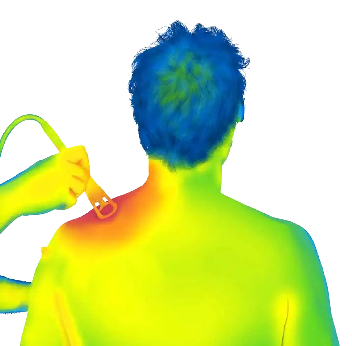 رابط کاربری مربوط به انتخاب دمای مناسب در TCL Therapy شرکت TSD