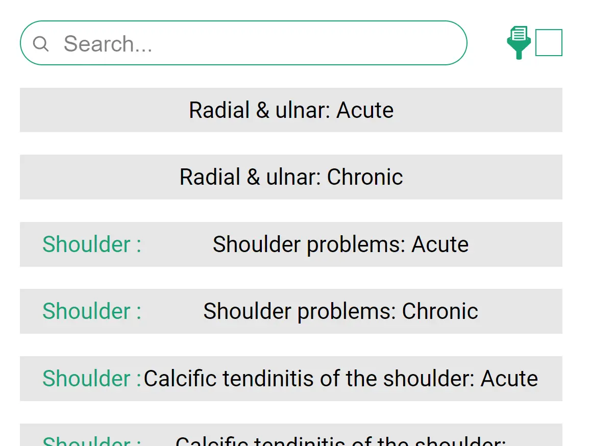 صفحه اصلی رابط کاربری دستگاه شاک‌ویو سری Ultimate برای شرکت TSD